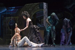 ,Ein Sommernachtstraum'
(Benjamin Britten)  
Regie: Helen Malkowsky   
UniT Berlin 2009  
Fotos: Thomas Jäger