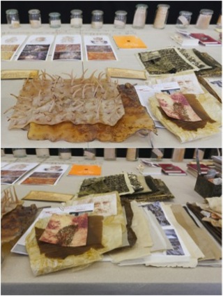 ,Körper und Zeit- über das Alter(n)'    
Diplomarbeit UdK Berlin 2011    
Sammlung diverser Materialien und Textilien
Fotos: Thomas Jäger