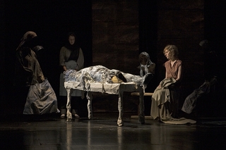 ,Der schönste Ertrunkene von der Welt'
(Gabriel Garcia Marquez)     
Installation      
UniT Berlin 2007     
Foto: Thomas Jäger