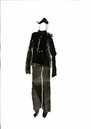 Bühnenfigur  
freier Entwurf  
UdK Berlin 2008