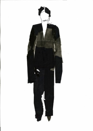 Bühnenfigur  
freier Entwurf  
UdK Berlin 2008