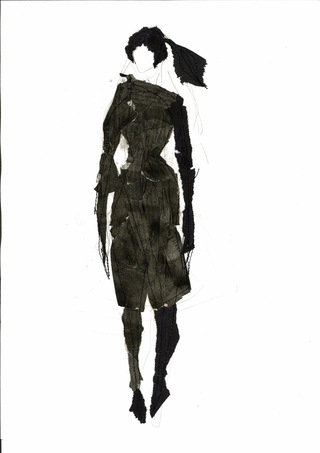 Bühnenfigur  
freier Entwurf  
UdK Berlin 2008