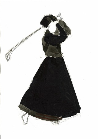 Bühnenfigur  
freier Entwurf  
UdK Berlin 2008